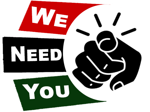 WE NEED YOU